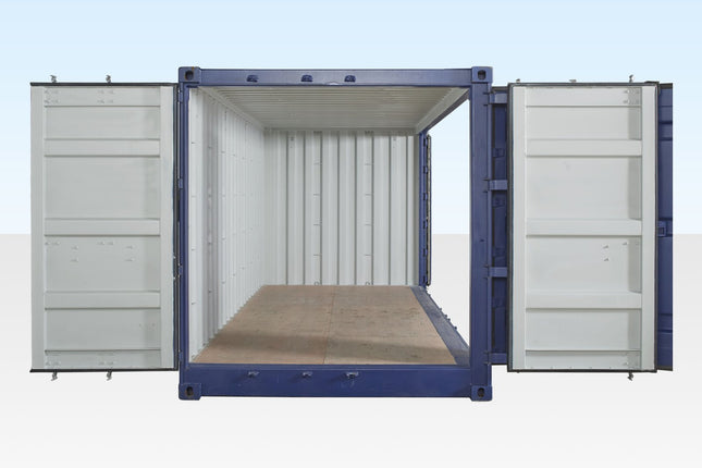 Contenedor 20 pies acceso lateral abierto