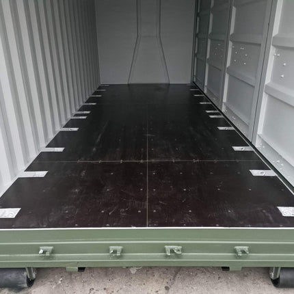 Contenedor de 20 pies con acceso lateral completo