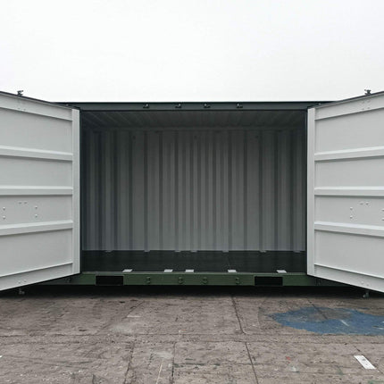 Contenedor de 20 pies con acceso lateral completo