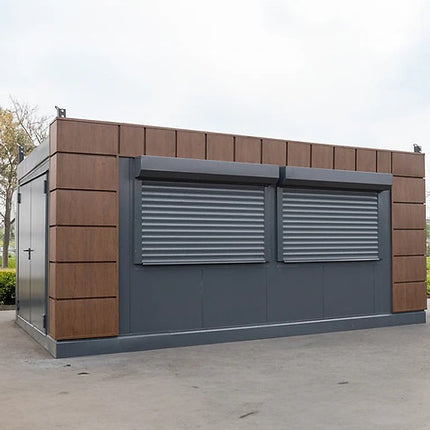 Bar Contenedor 6 × 3 m “Helsinki” – Aislado PIR, Diseño Madera y Listo para Servir