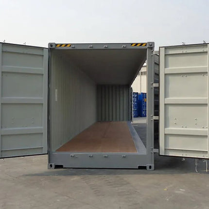 Contenedor High Cube 40 ft con Puerta Lateral – 76 m³, Acceso Total y Acero CORTEN