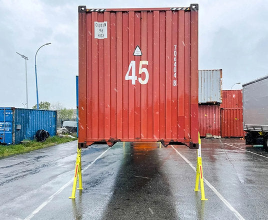 Contenedor High Cube 45 ft de Ocasión – 86 m³, Acero CORTEN y Carga 30 t