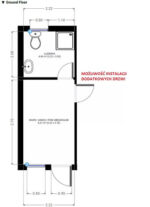 Contenedor Oficina‑Residencia 15 m² – Con Baño Equipado y Preinstalación de Kitchenette