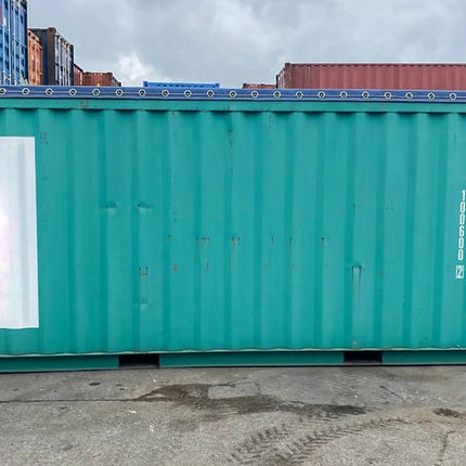 Contenedor Open Top 20 ft de Ocasión – Techo Desmontable, Acero CORTEN y 28 t de Carga