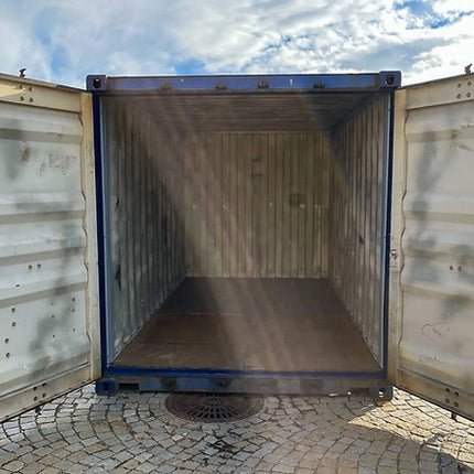 Contenedor Marítimo 15 ft de Ocasión – Formato Intermedio, Acero CORTEN y 25 m³ de Almacenaje