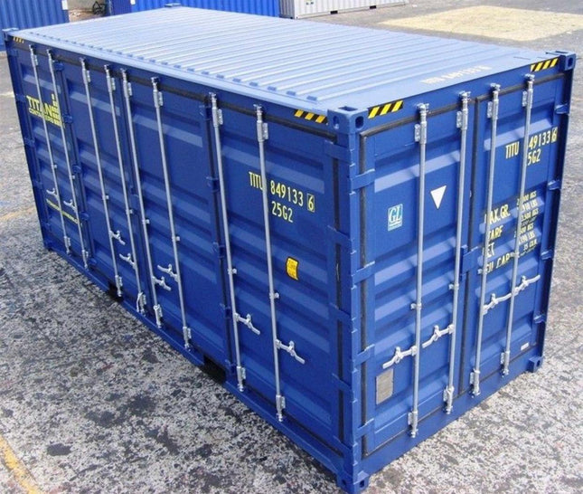 CONTENEDOR MARÍTIMO 20′ BOX DOUBLE DOOR
