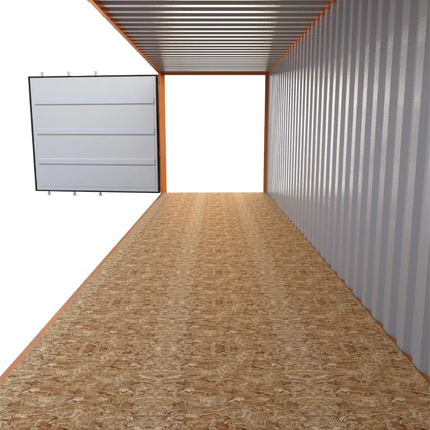 Container con abertura lateral 40pies HC Open Side con 2 puertas