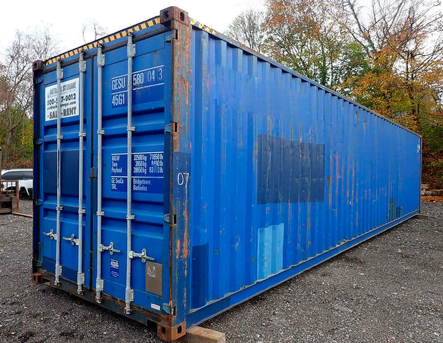 Contenedor de 40 pies high cube usado
